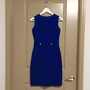 Blue Calvin Klein dress